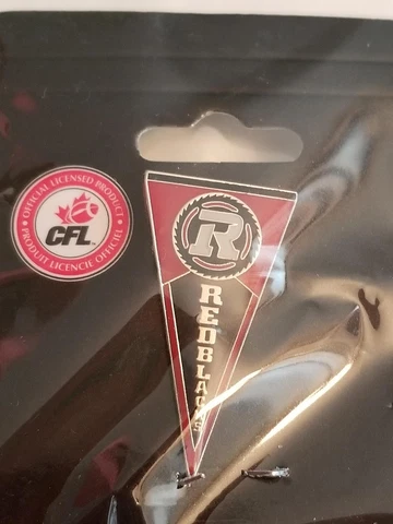 Ottawa Redblacks Pennant JF Sports CFL Football Lapel Pin 5046 Cover