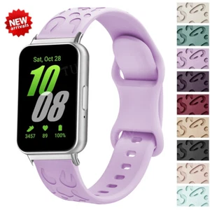 Strap For Samsung Galaxy Fit 3 SM-R390 Band Replacement Sport Silicone Bracelet - Picture 1 of 33