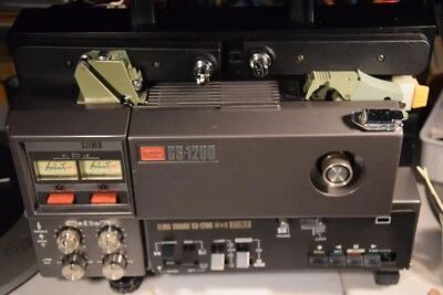 Super 8 Tonfilmprojektor Elmo GS1200 Stereo - Bild 1 von 4