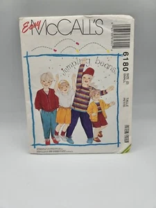 McCall's Pattern 6180 Children's Jumping Beans Cardigan Top & Pants Size 2 Uncut - Picture 1 of 3