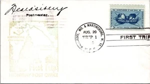 1955 - HPO Trip 1 - Baltimore, MD to Martinsburg, W. VA - F37451 - Picture 1 of 2
