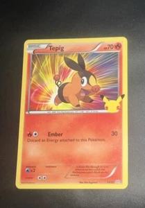 Tepig - 13/25 - McDonalds 25th Anniversary Promo x1 - NM-Mint - McDonalds Poke - Bild 1 von 3