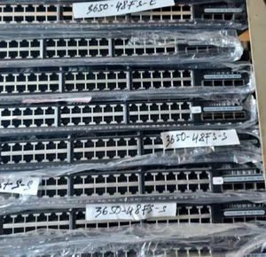 Cisco Catalyst WS-C3650-48FS-S 3650 48 Port w/Power Switch **3-YEAR WARRANTY!** - Picture 1 of 1