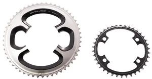 Shimano Dura-Ace FC-9000 Chainring Set 52/38T 2x 11 Road Bike Triathlon Race TT - Picture 1 of 2