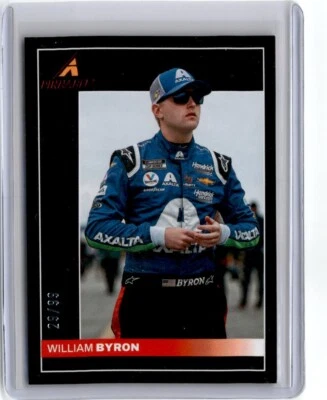 2022 Panini Chronicles Pinnacle Racing #12 William Byron /99 - Image 1 of 2