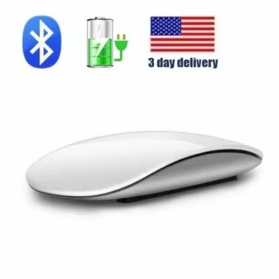 Premium Bluetooth Mouse Mice For MacBook Air Pro iPad iMac PC Laptop Tablets @US - Image 1 of 4