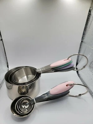  PIECE 8 MEASURING CUPS AND MEASURING SPOONS SET  - Image 1 of 3