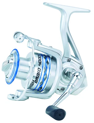 WFT HIGH BRAID Angelrollen mit monofiler SHIMANO Angelschnur, versch Größen