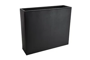 Blumenkübel Pflanzkübel Sichtschutz Zink ELEMENTO Anthrazit 90x75x25 - Bild 1 von 7