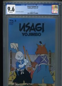 Usagi Yojimbo #2 (1987) CGC 9.6 [WHITE PAGES]