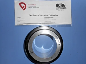 Medidor de anillo Vermont Gage CL Z Go 2,9790-" con certificado de precisión - Excelente - Imagen 1 de 5