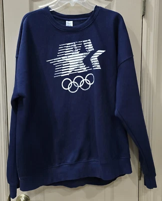 Vintage LA84 Los Angeles Olympics 1984 Heritage Blue Sweatshirt  Men's  2XL USA - Image 1 of 4