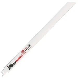 MK MORSE Master Cobalt Reciprocating Saw Blade 12"x3/4" 14TPI (50 pack) - Picture 1 of 2