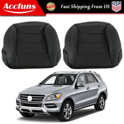 For Mercedes Benz ML350 ML550 2012-2015 Black Bottom Perforated Leather Seat New - Image 1 of 4