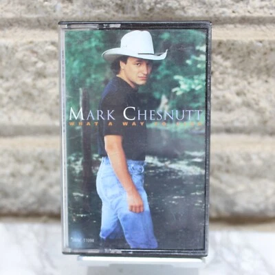Mark Chesnutt What a Way To Live Cassette Album Tape Country Foto 1 de 3