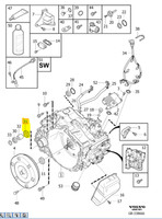 Volvo 30713729 размеры
