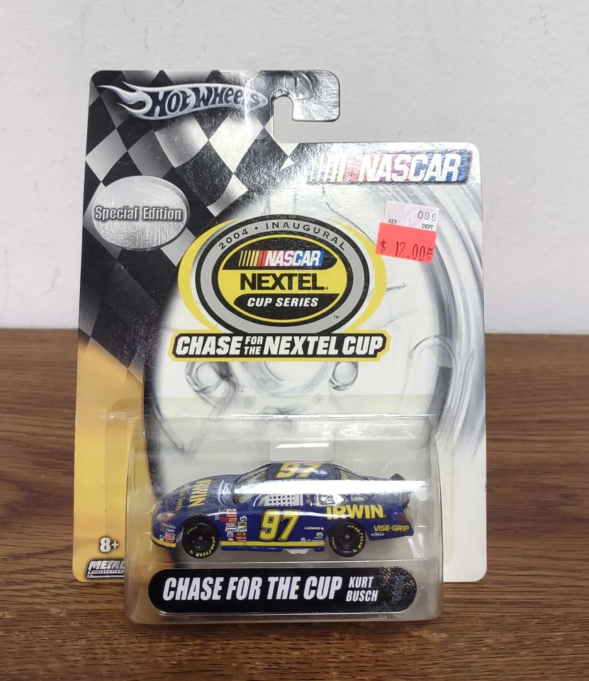 2004 Hot Wheels NASCAR Kurt Busch #97 Chase For The NEXTEL Cup 1:64 Diecast N19 - Imagem 1 de 2