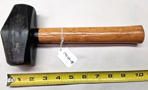 Martillo de trineo, 4 lb. Martillo de trineo de cuello redondo de 10-1/2" de largo - Imagen 1 de 5