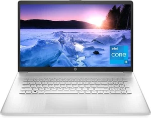 HP 17-cn0025nr laptop 4X573UA#ABA intel core i5-1135G7 17.3"HD 8GB 256GB WIN 11 - Picture 1 of 6