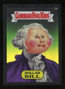 DOLLAR BILL 2014 Garbage Pail Kids GPK Chrome BLACK REFARCTOR 73b SP /99 - Picture 1 of 2