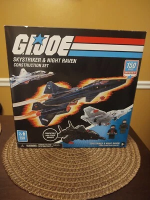 Hasbro GI Joe Skystriker & Night Raven 150 Pieces Construction Set Age 5 & Up - Image 1 of 4