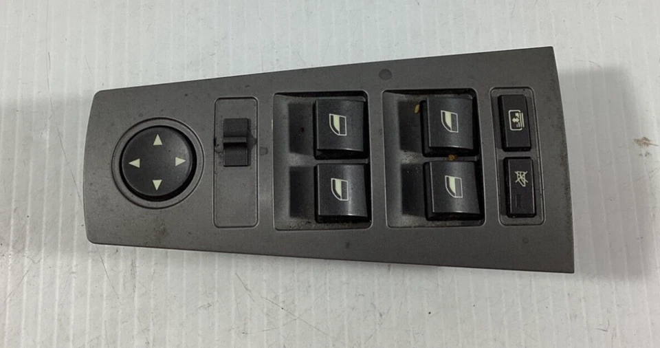 2002 - 2005 宝马 745Li 前左门主电源窗开关 6917105 原始设备制造商。 — 第 1/4 张图片