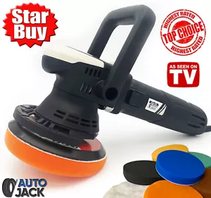 Máquina pulidora de automóvil 125 mm doble acción conector automático DA pulidora amortiguadora 750W 240V - Imagen 1 de 13