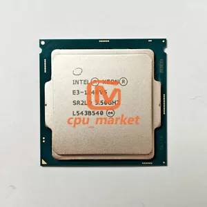Intel Xeon E3-1240v5 SR2CM SR2LD 3.5GHz 4 Cores 8T 8MB 80W LGA1151 CPU Processor - Picture 1 of 2