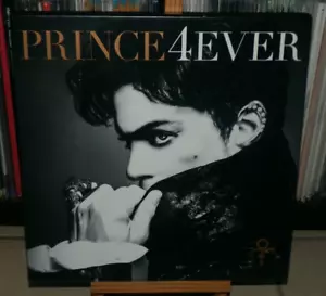 PRINCE 4EVER 4 LP WHEN DOVES CRY 1999 PURPLE RAIN LET'S GO CRAZY RASPBERRY BERET - Picture 1 of 24