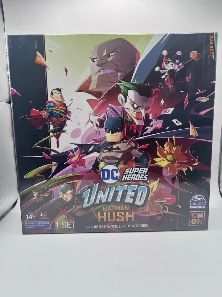 DC United Super Heroes: Batman Hush, Multiplayer Card Game, New in Box - Image 1 of 4