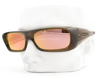 Gafas de sol Oakley Permian cristal marrón Prizm oro rosa OO9520-0359 con estuche Foto 1 de 4