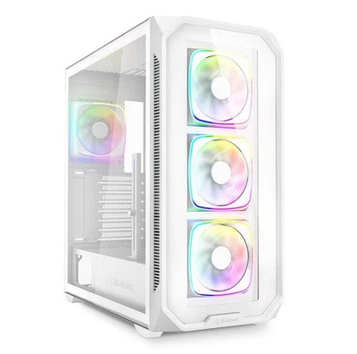 Sharkoon PC Gehäuse AK5G RGB White ATX weiß - Bild 1 von 4