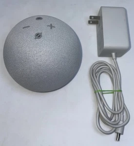 Amazon Echo Dot 4th Gen Smart speaker with Alexa gray model B7W64E tested works - Picture 1 of 4