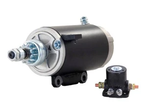 STARTER & SOLENOID FITS EVINRUDE MARINE OUTBOARD 90 90HP 81-95 18-5634 18-5647 - Imagen 1 de 1
