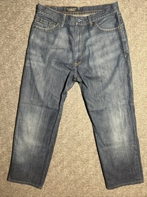 Vintage Ralph Lauren RL 67 Polo Jeans Co Classic Fit Blue Jeans Mens Size 36x30 - Image 1 of 4