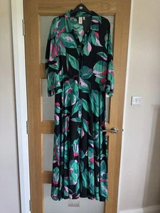 YAS, DANISH BRAND, SAVANNA MAXI DRESS.. size 14..L..EU 42 - Picture 1 of 4