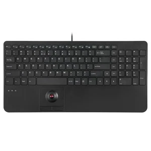 PERIBOARD-538 US Wired Compact Keyboard with Trackball - Zdjęcie 1 z 8