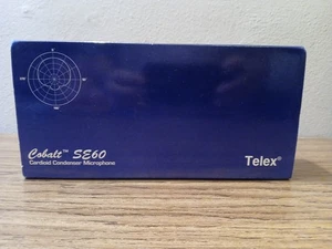 Vintage Telex Cobalt SE60 Cardioid Condenser Microphone - Picture 1 of 9