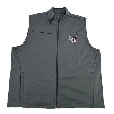 Chaleco Fordham Rams Para Hombre 2XL Gris Antigua Cremallera Completa Foto 1 de 4