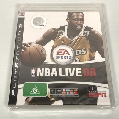 NBA Live 08 Sony PlayStation 3 PS3 (2007) Region 4 Brand New & Factory Sealed - Image 1 of 4