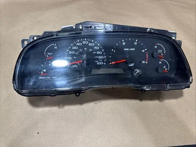 02-04 Ford F250 F350 Cuadro de instrumentos Cuadro velocímetro 4c34-10849-cd Foto 1 de 4