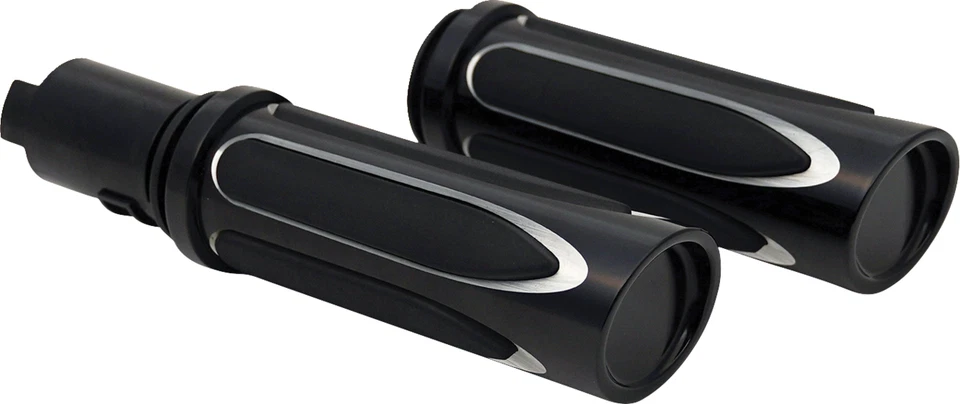 Arlen Ness - 500-069 - Empuñaduras Deep Cut Comfort Series - TBW - Negro - Road Glide Foto 1 de 1