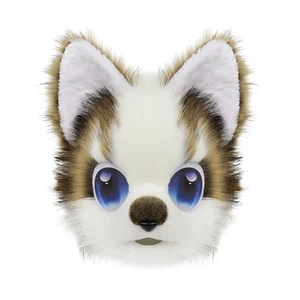 Brown Cat Animal Fursuit Mask Furry Masquerade Cosplay Dress-Up Kigurumi NEW - Picture 1 of 5