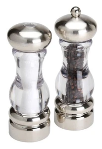 Olde Thompson Del Norte Peppermill and Salt Shaker Set - Picture 1 of 4