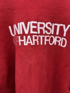 Sudadera De Colección Champion Tejido Inverso Universidad de Hartford Cuello Redondo Talla L - Imagen 1 de 4