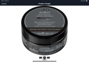 Sukin Oil Balancing Charcoal Anti-Pollution Facial Masque 100ml - Picture 1 of 4