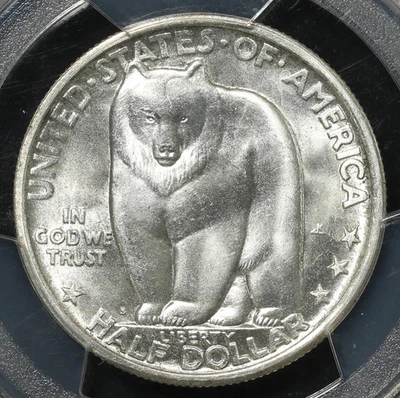 1936 S PCGS MS66 Bay Bridge Commemorative Half Dollar - Image 1 of 3