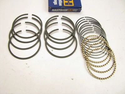 Anillos de pistón del motor Hastings 665 - ESTÁNDAR para Jeep GM 1962-1995 2,5 L Foto 1 de 2