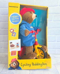 Cycling Paddington Bear On Musical Pedal Bike - New In Box - Picture 1 of 10