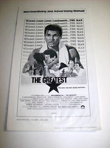 THE GREAT SIN CORTAR LIBRO DE PRENSA MUHAMMAD ALI BOXING (1977) - Imagen 1 de 4